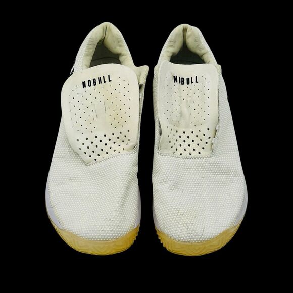 NOBULL Outwork Edge Impact CrossFit Shoes Arctic Gum No Laces Mens Sz 11.5 White - Picture 3 of 8